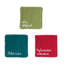 Serviette de cocktail Arly Spirit 6 po x 6 po, rouge