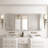 Sartori Aluminum Framed Rectangular Vanity Wall Mounted Mirror-2033991108-2033990974