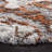 Wojtowicz Abstract Gray/Rust Area Rug-1558011474