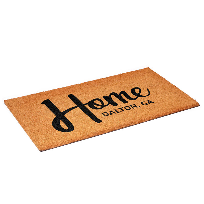 Personalizable Non-Slip Outdoor Doormat, 36" W x 72" L