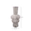 Ceramic Vase For Living Room Furniture, Luxury Handmade Table Vase in Grey