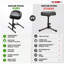 Counter Stool with Iron Frame