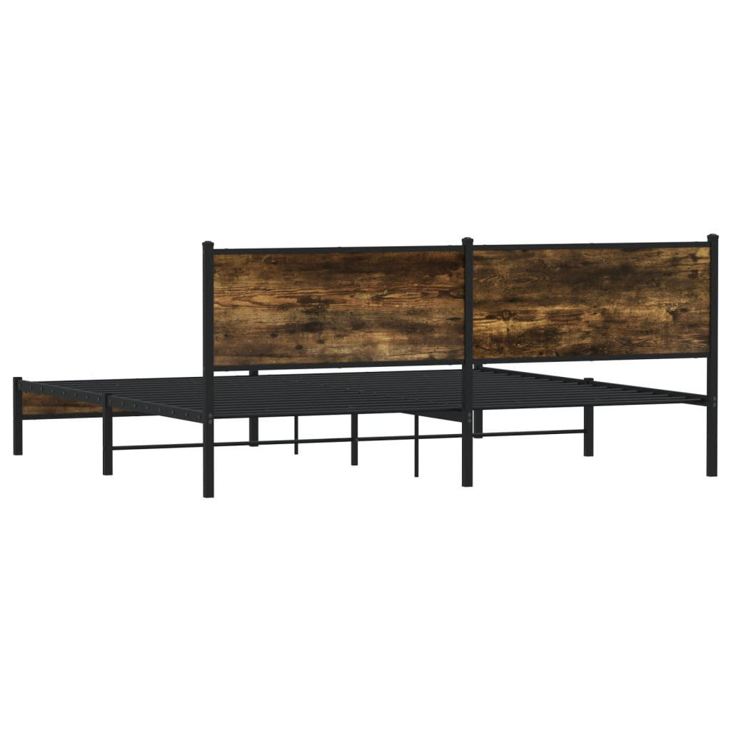 Borough Wharf Metal Bed Frame Without Mattress