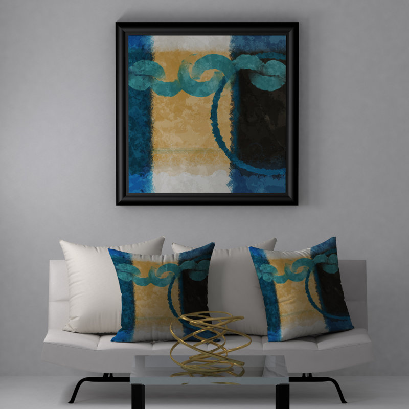 Housse de coussin carrée/insert, 18" x 18"