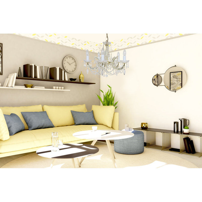 5 - Light Candle Style Chandelier