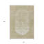 Tapis extérieur lavable abstrait beige 10 'x 14' beige et taupe