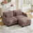 Chenille brun