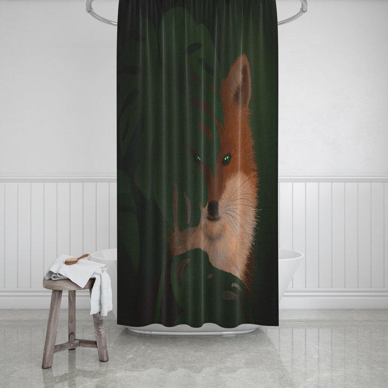 Dirazan Shower Curtain, 72" H x 70" W