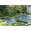 Outdoor Animal Swan Topiary Green Figures