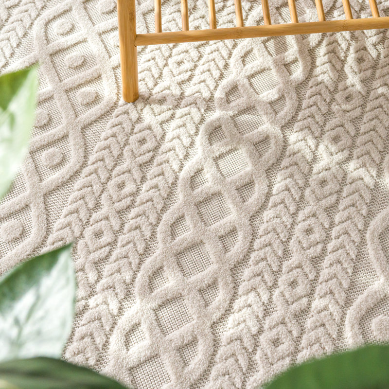 Lachelle Solid Colour Indoor / Outdoor Area Rug, Runner 80 x 250 cm