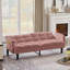 Velvet Futon Couch-1275044734