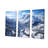 Pine Valley Winter Mountain Landscape V - Winter Landscape Wall Art-1528451809-1528451815