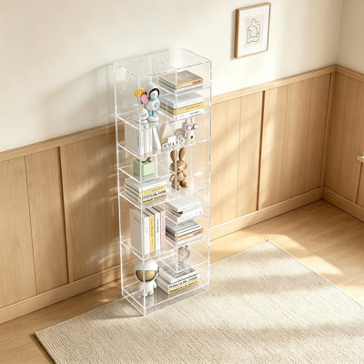 Classification Geometric Acrylic Bookcase