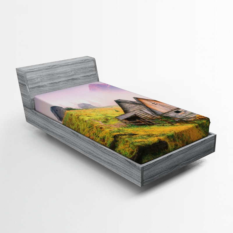 Microfiber Fitted Sheet, Twin Fitted Sheet