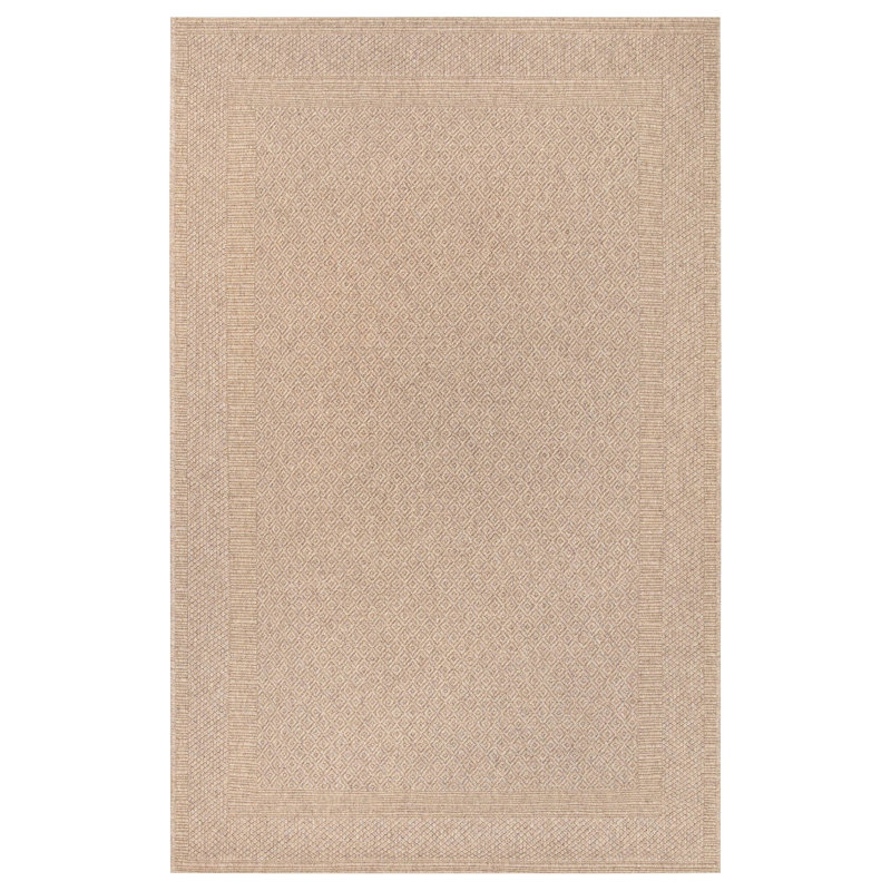 Tapis rectangulaire en laine Jaritza, Rectangle 3 pi 4 po x 6 pi 7 po