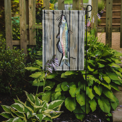 Drapeau de jardin 2 côtés fish catfish