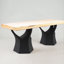 Base de table basse en métal Namu -657940330