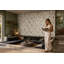 Papier peint fond blanc Mid Century Modern-336911761-336911853