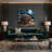Wildlife Echidna Black Canvas Wall Art-1693043223