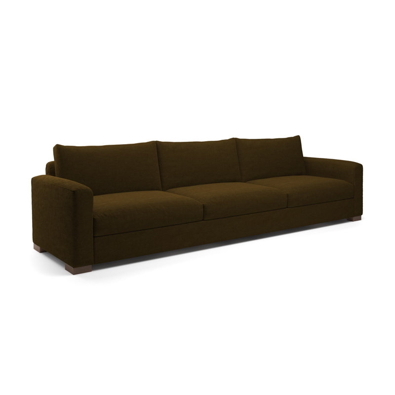 Perfect Sofa, Dark Brown Polyester