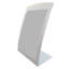 Aidrick 12" x 16" Beveled Plastic Magnetic Frame in Clear