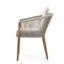 Chaise de salle à manger d'extérieur Turin 2 pièces