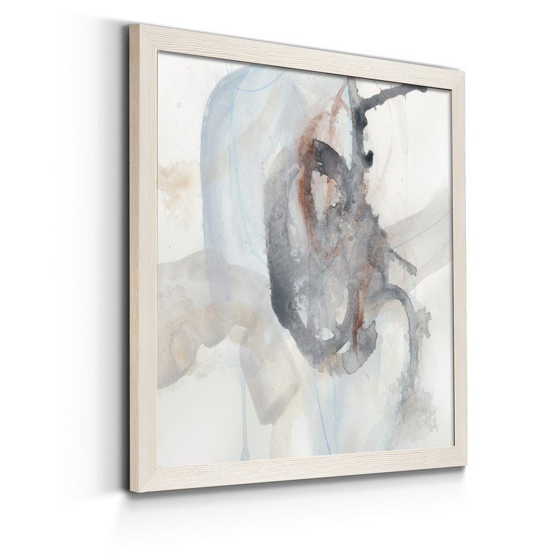 Supposition IV, reproduction d’art sur toile encadrée, Cadre blanc, H 17 po x l 17 po x P 1,5 po