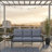 All-Weather Metal 3-Seat Patio Sofa-329158105