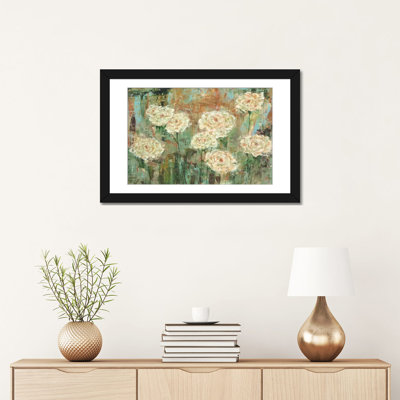 «White Roses», reproduction sur toile