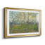 Le Verger blanc - Vincent van Gogh - Reproduction d'art encadrée, sous verre et passe-partout, grand tableau pour salon-412414433-412414436-412414438