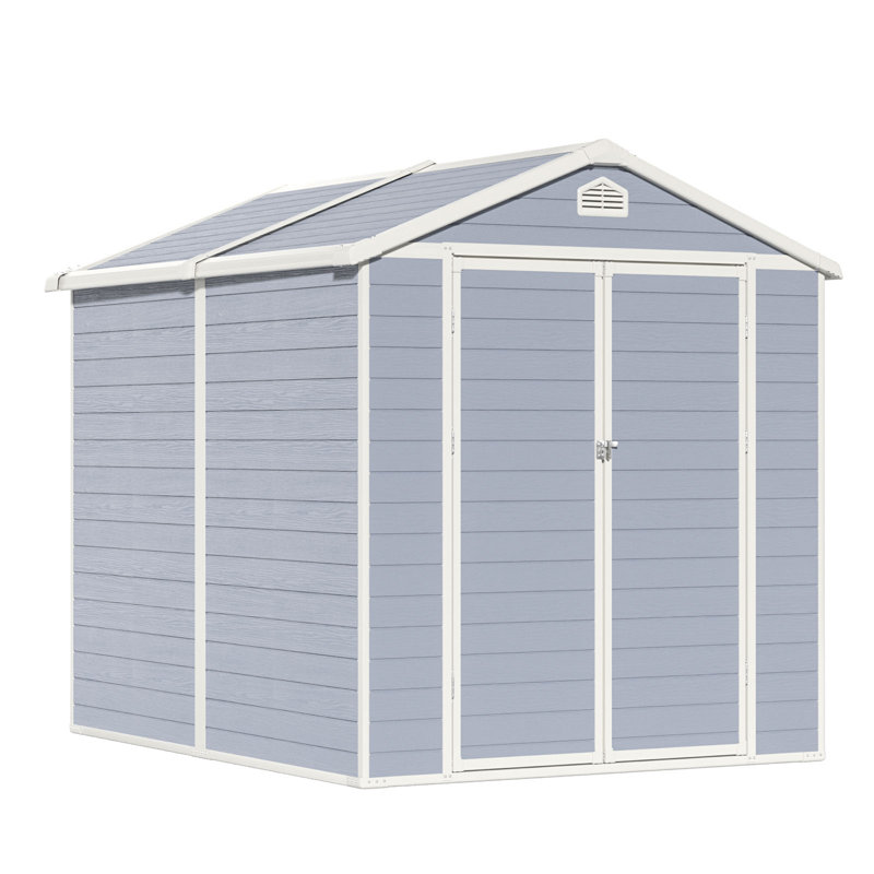 6 Ft. W X 8 Ft. D Storage Shed