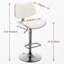 Ensemble de 2 tabourets de bar Bentwood-654192330
