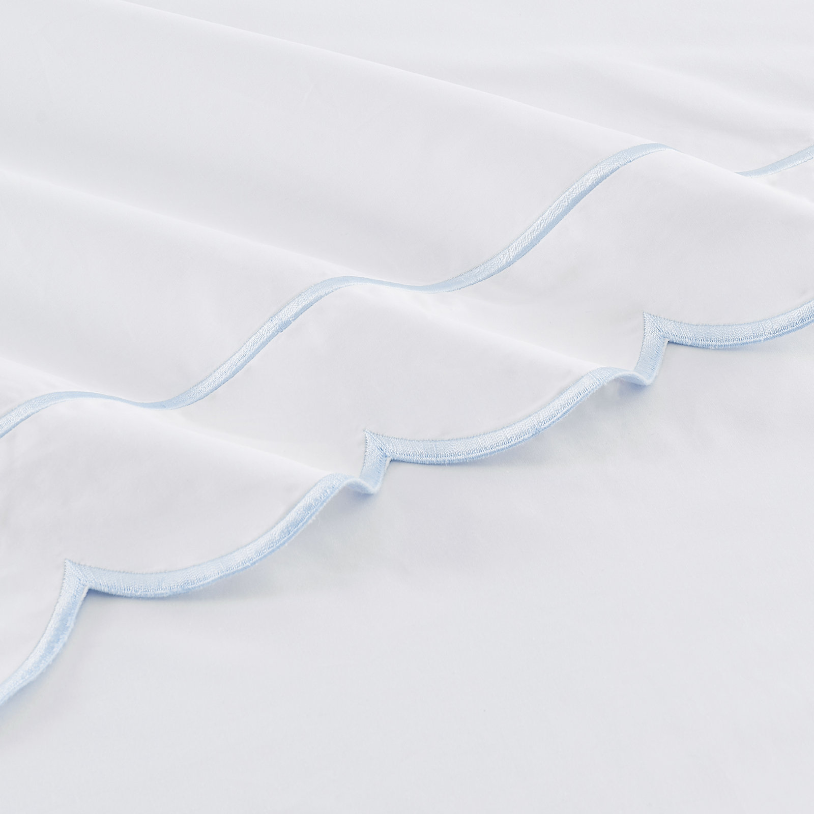 Rollings Cotton Sheet Set, Blue, California King Sheet Set with 2 Pillowcases