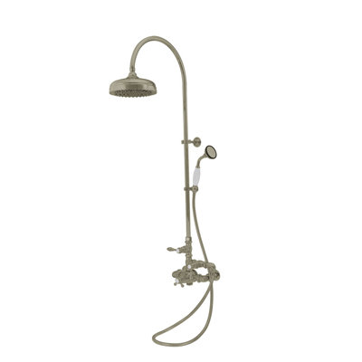 Exposed Thermostatic Shower System and Hand Shower (P1088) by Strom Living