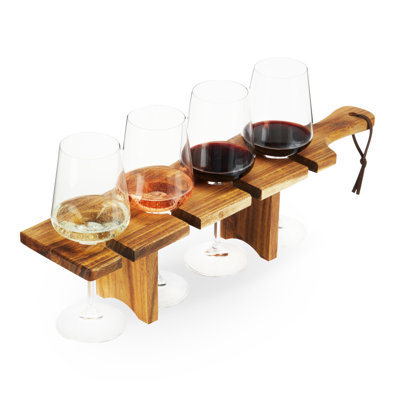 Twine Rectangular Wood Tray
