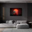 Art mural en verre épique «Space Pianist» par Ann Klee, 36 po x 24 po-116354029