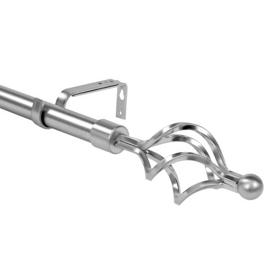 Valmar Adjustable Single Curtain Pole