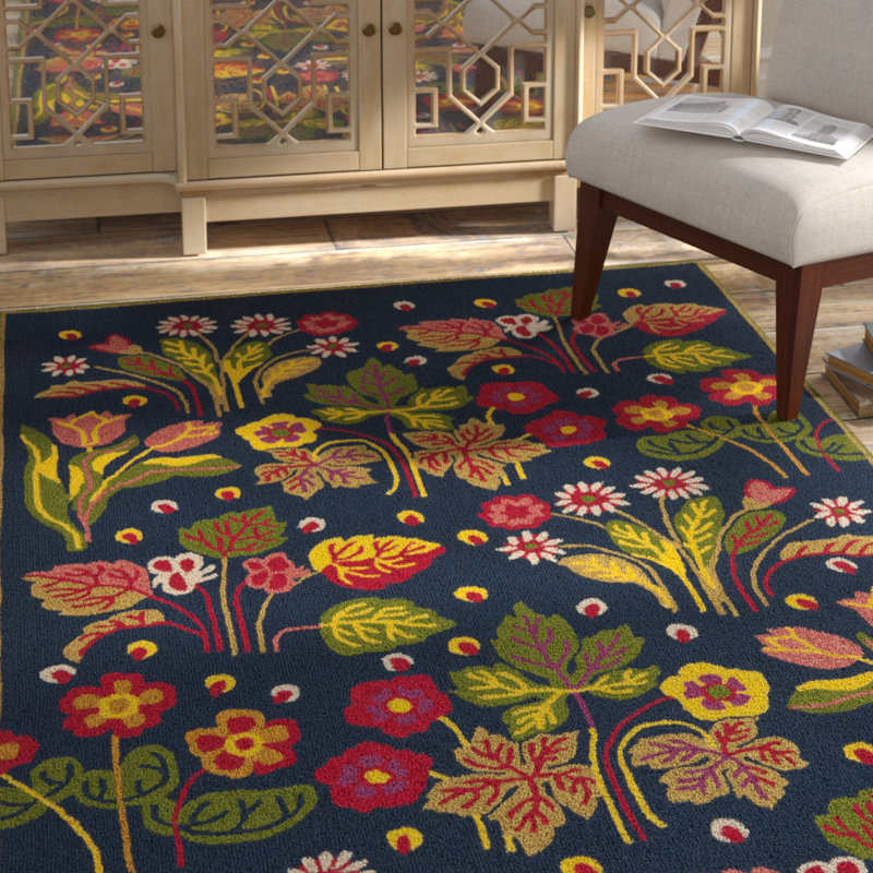 Doyle Hand Hooked Performance Southwestern Rug, Rectangle 8' x 10'
