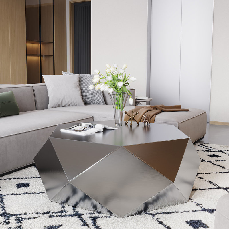 Table basse Jaelithe Mordern, Argent