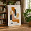 Interlocking Forms Geometric - Wrapped Canvas-240405414-240405408