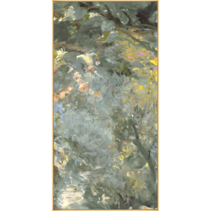 Impressionistic Dream 1 - Impression sur toile avec cadre flottant