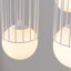 Bonine 3 - Light Stainless Steel Pendant-277481765