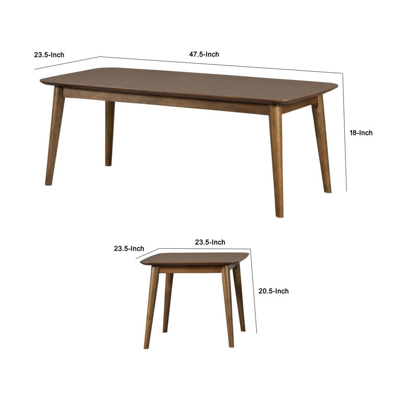 Ensemble de 3 tables basses