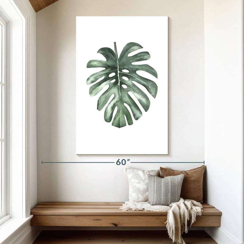 Harnek Water Leaf, 51" H x 34" W
