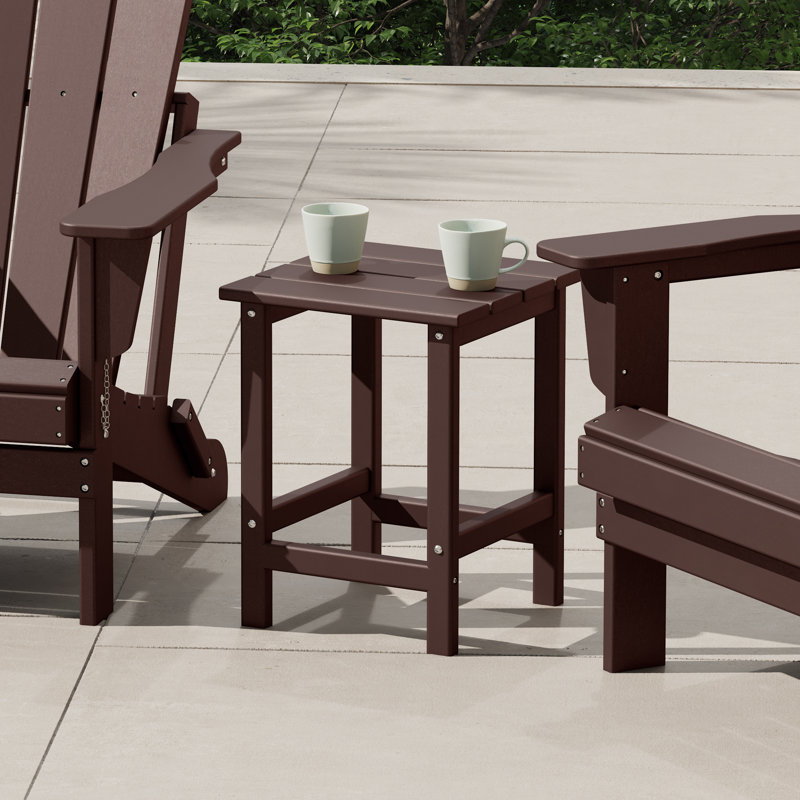Table d'appoint Laguna Adirondack, Marron foncé