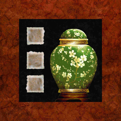«Ginger Jar Jade 2», reproduction sur toile tendue