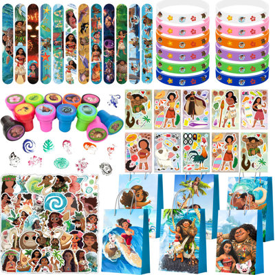 Moana Party Favors, 110 pièces tout-en-un Moana