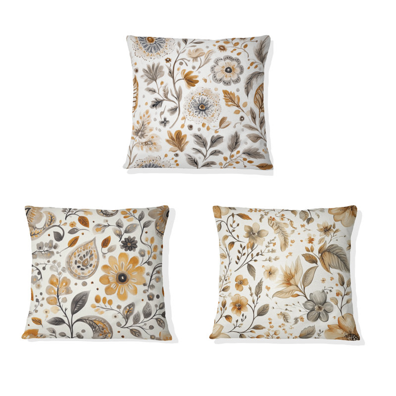 Coussin 3 pièces Country Farmhouse, H 20 po x l 20 po