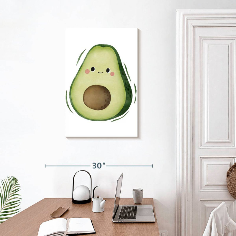 Yarlin Cute Avocado, 30" H x 20" W