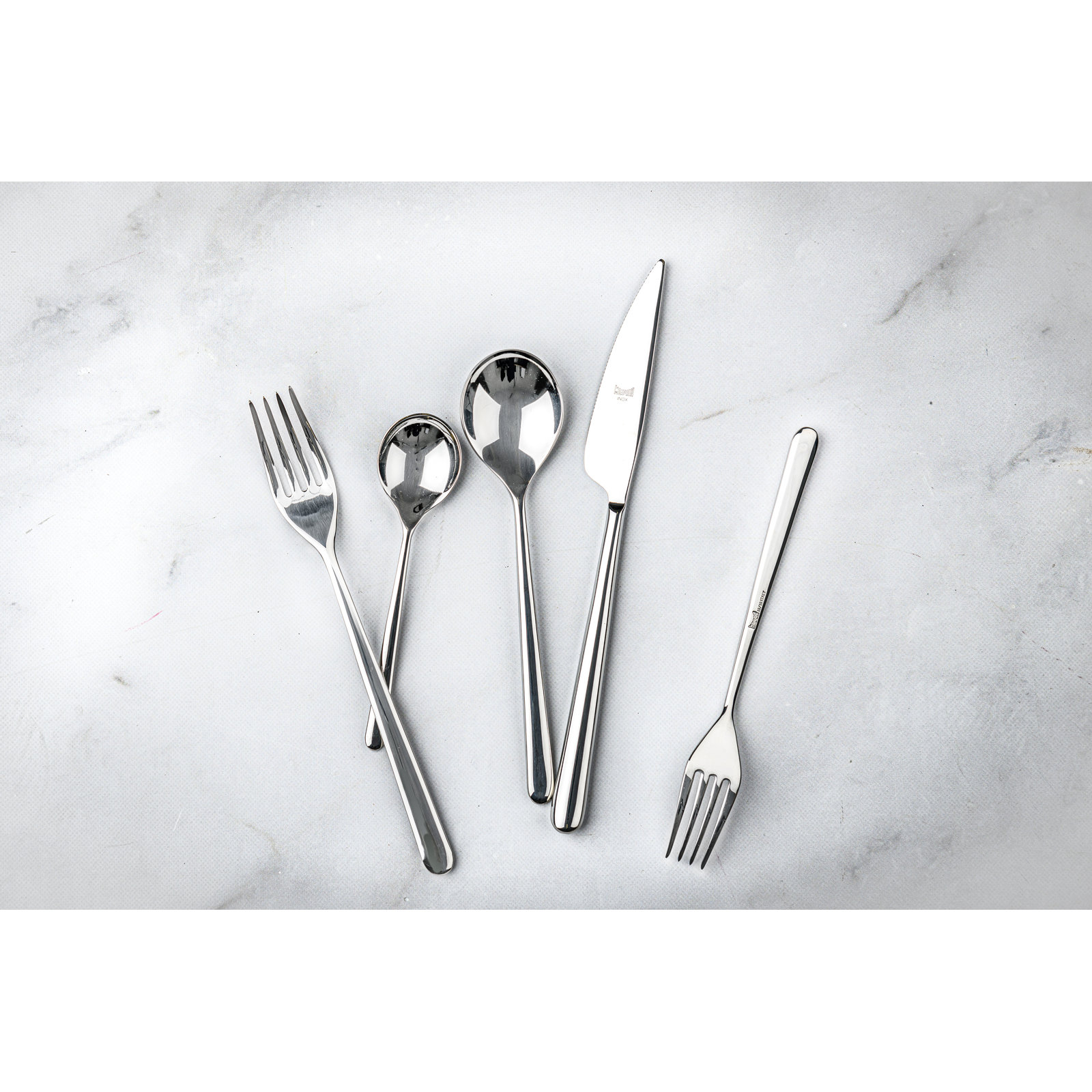 Linea Cutlery Set 5 Pcs Linea, Silver